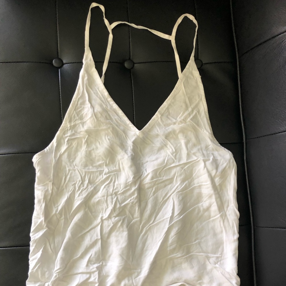 Blood + Bone White Tank Top